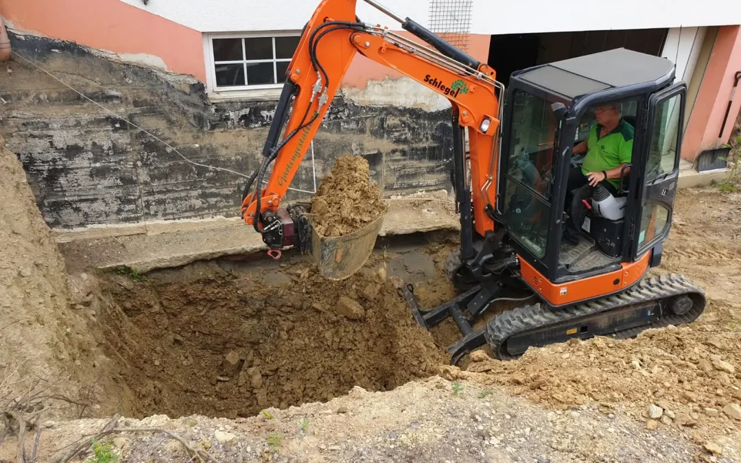 Bagger- und Erdarbeiten