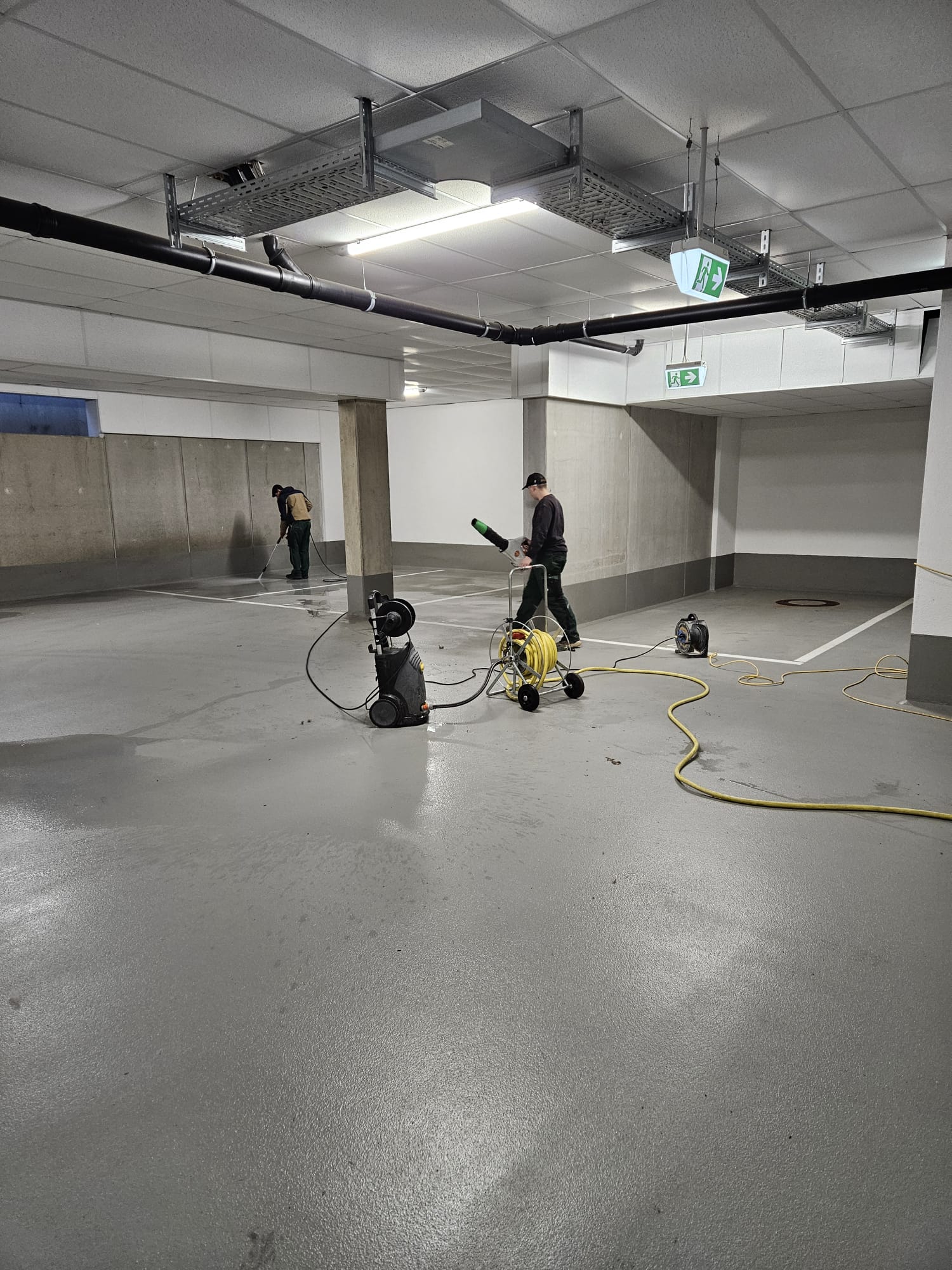 Tiefgaragenreinigung
